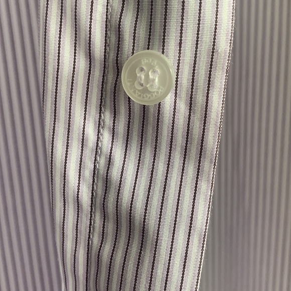 Men’s Size (L) Made In Italy Poggianti 1958 Button up Dress Shirt - Picture 4 of 5